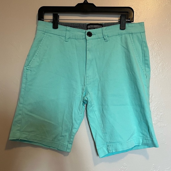 Knickerbocker Vintage Design Blue ++Flex Shorts Size 30 - Picture 3 of 11